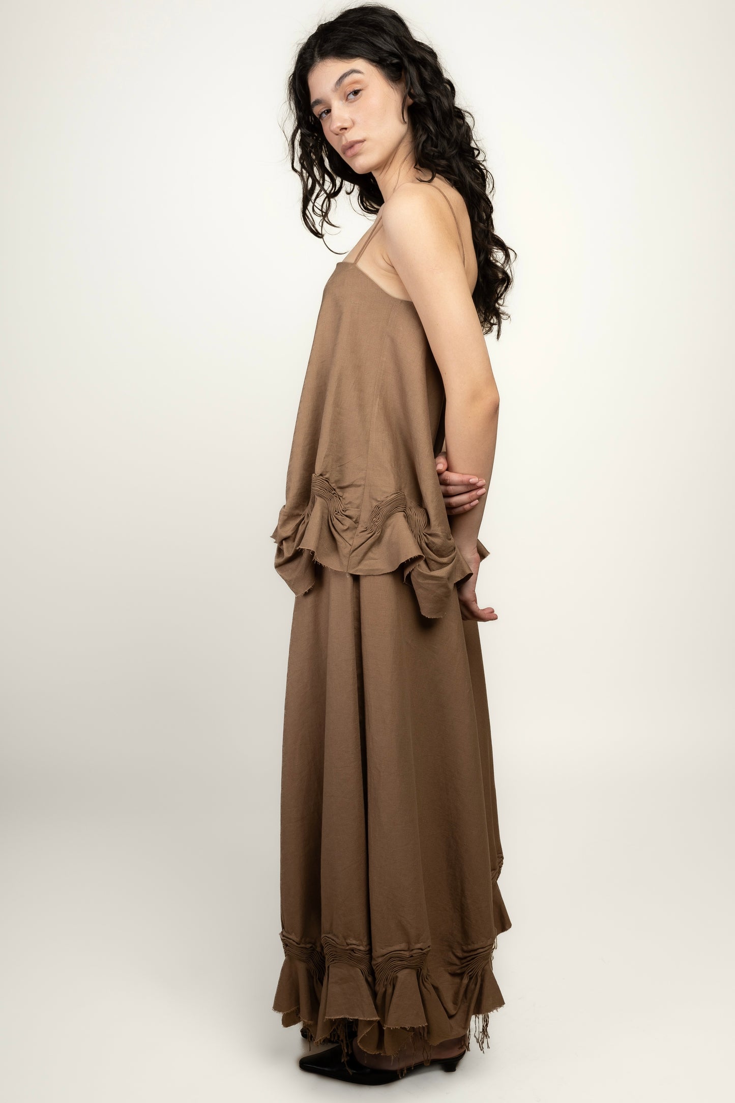 ONDARA SKIRT | SIDE VIEW | MAISON MAGDALENA