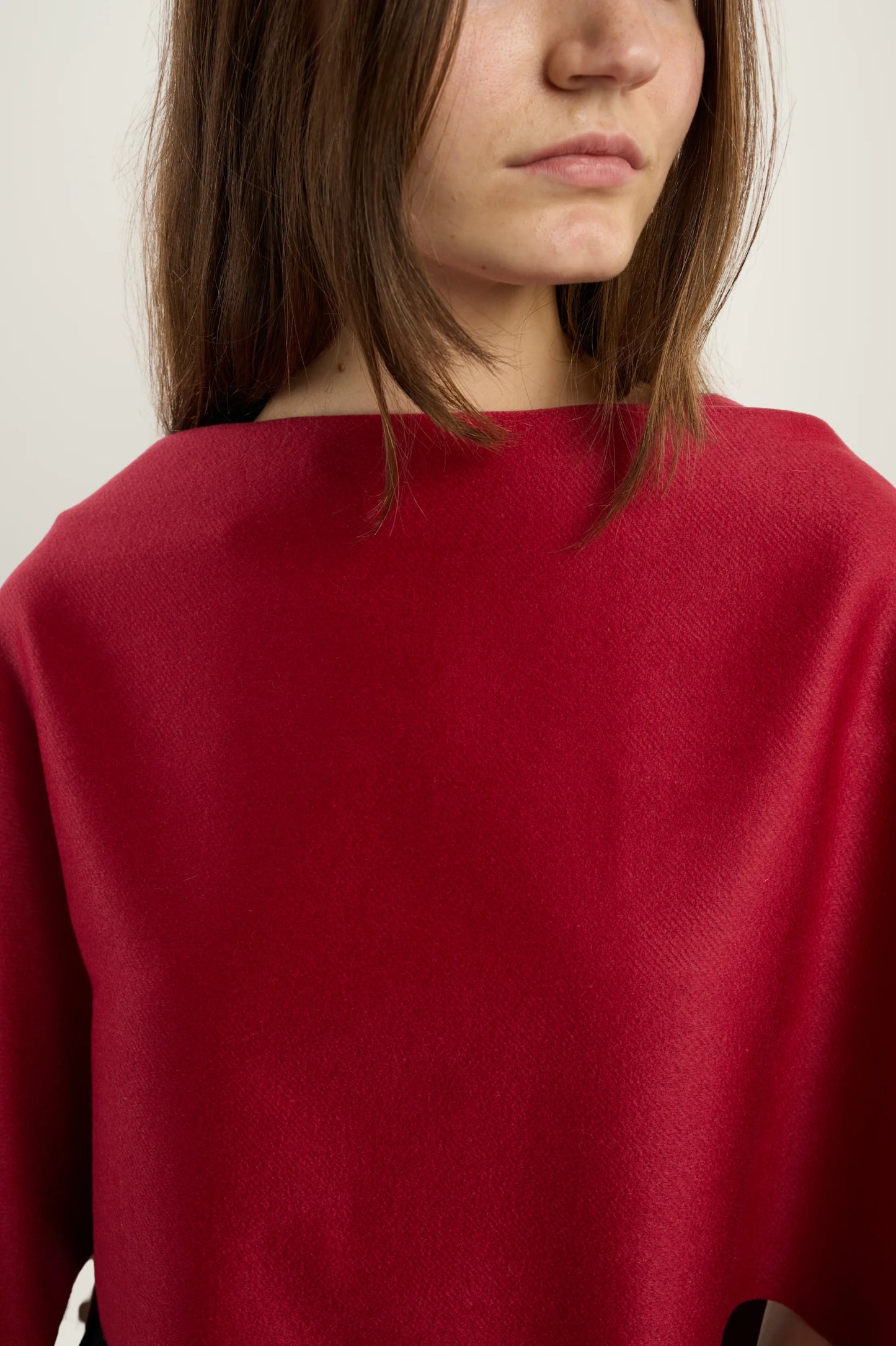 BRISA SCARF | BURGUNDY