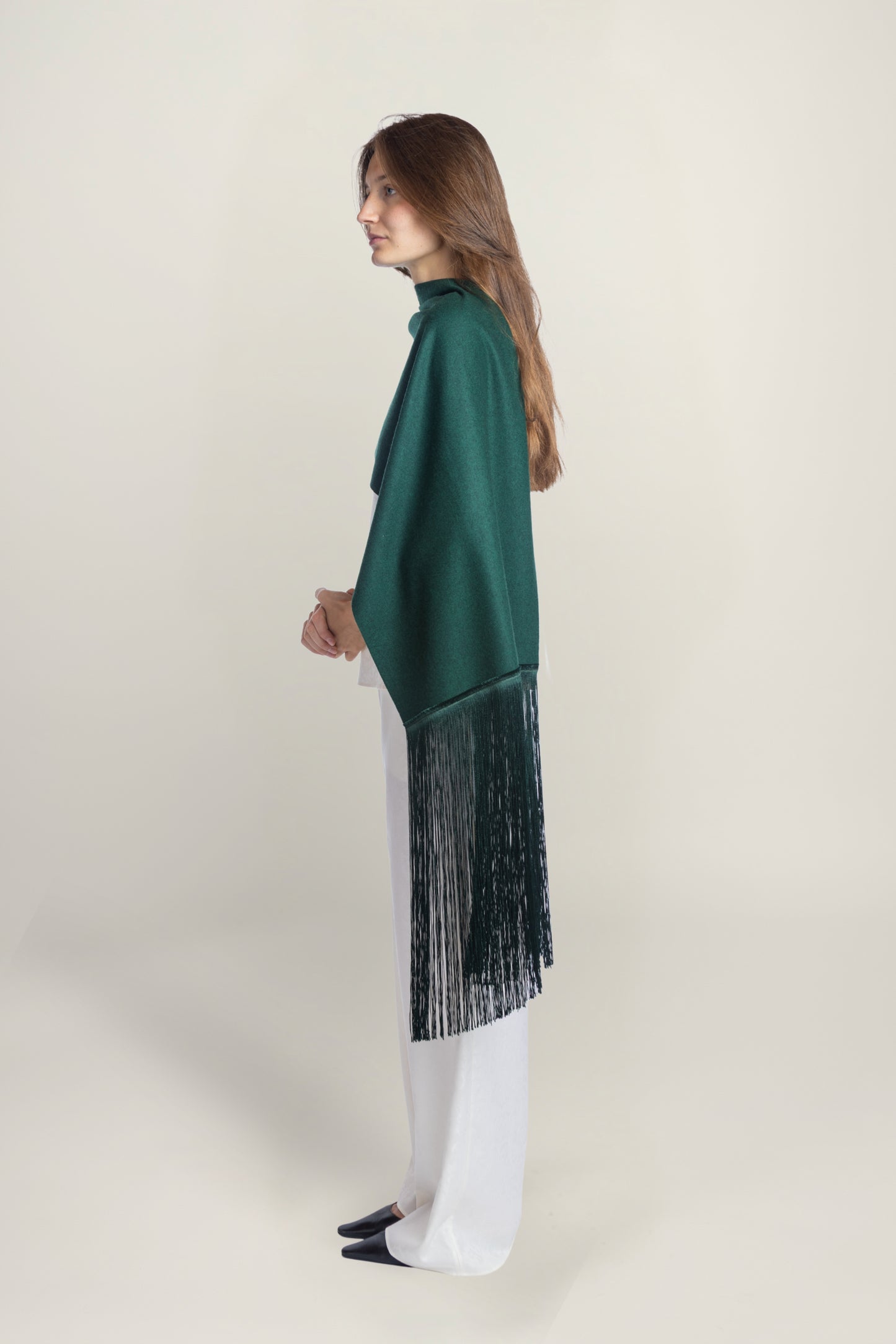 BRISA SCARF | FOREST GREEN