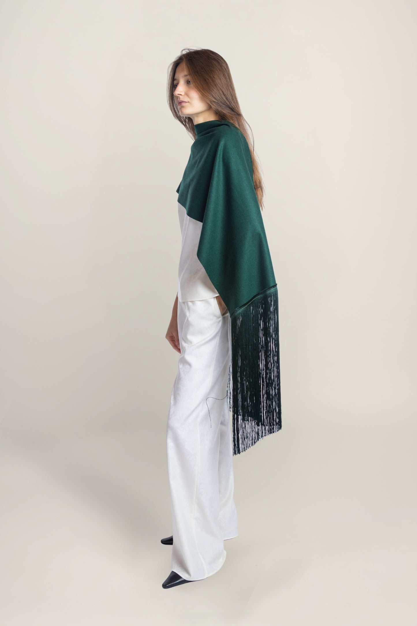 BRISA SCARF | FOREST GREEN