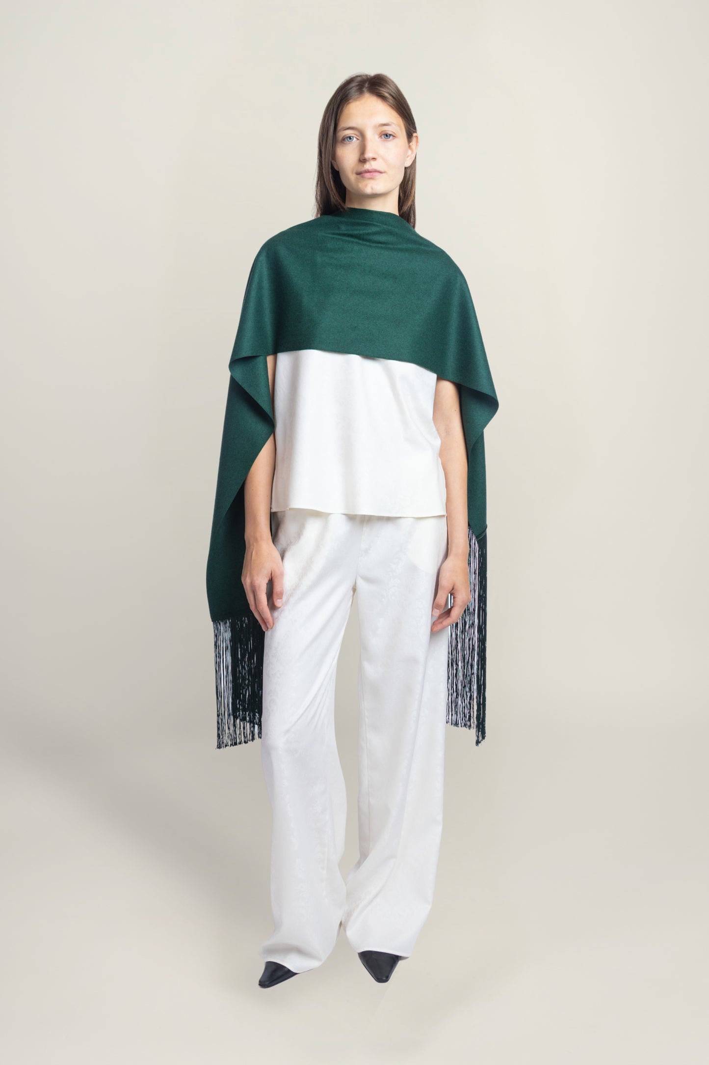 BRISA SCARF | FOREST GREEN