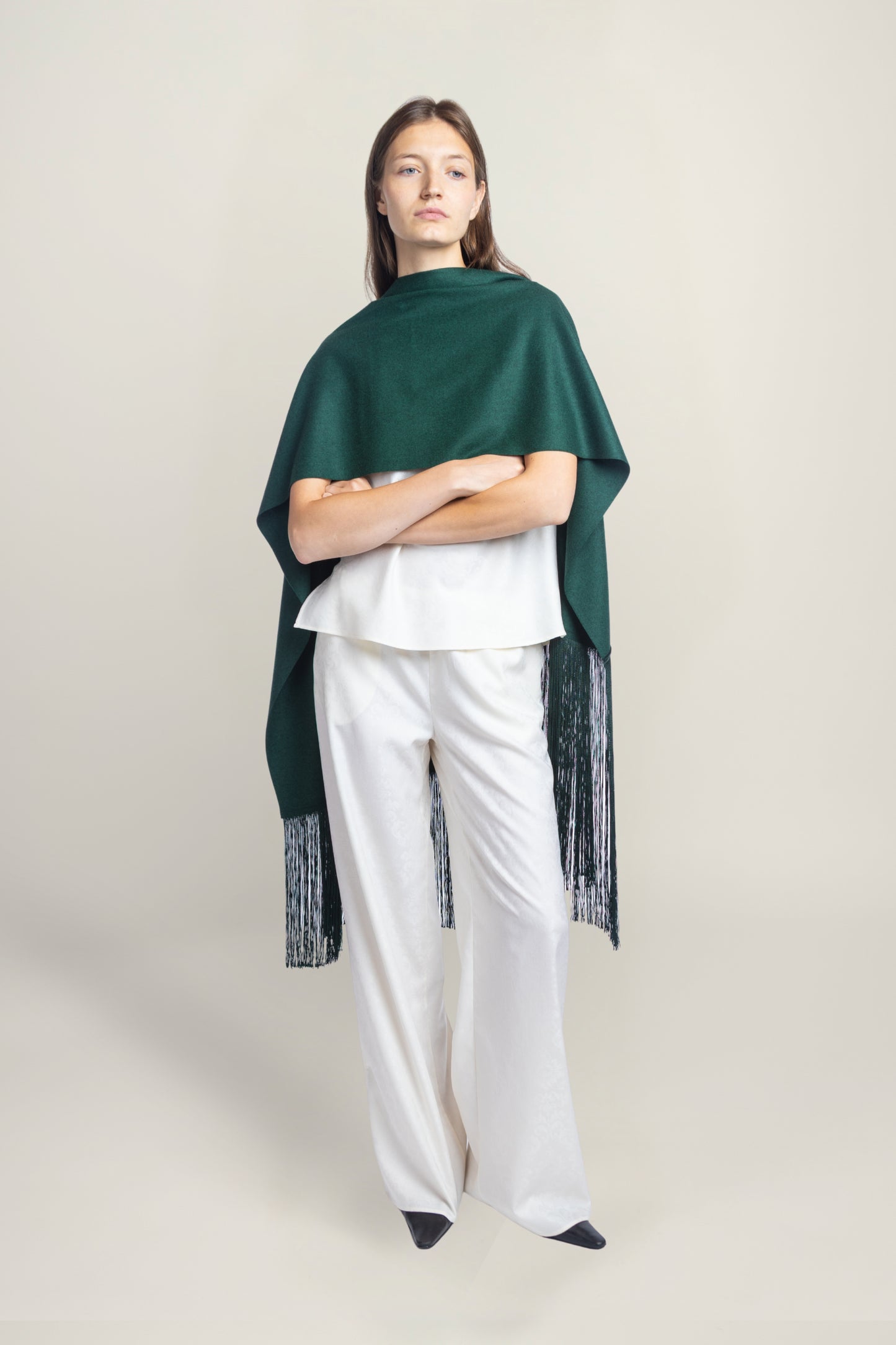 BRISA SCARF | FOREST GREEN
