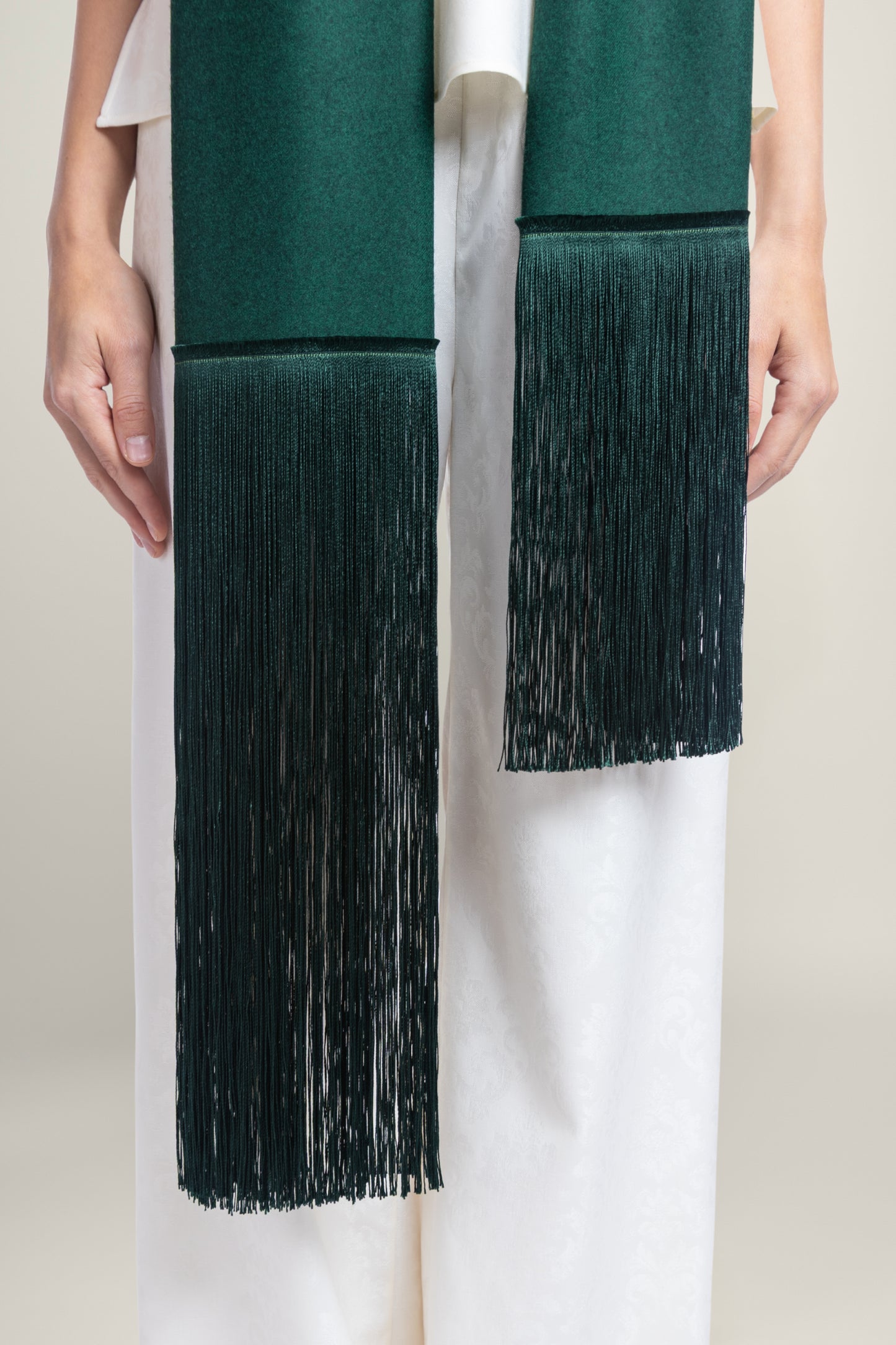 BRISA SCARF | FOREST GREEN