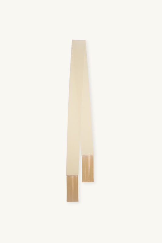 BRISA SLIM SCARF | CREAM