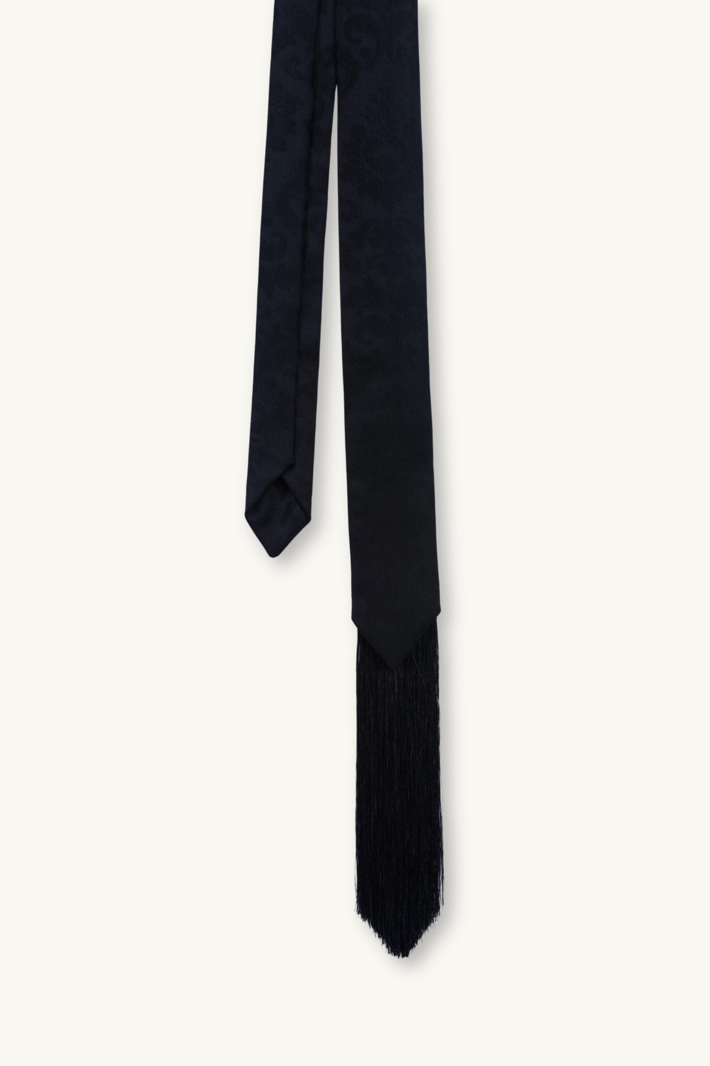 BRISA JACQUARD TIE | BLACK