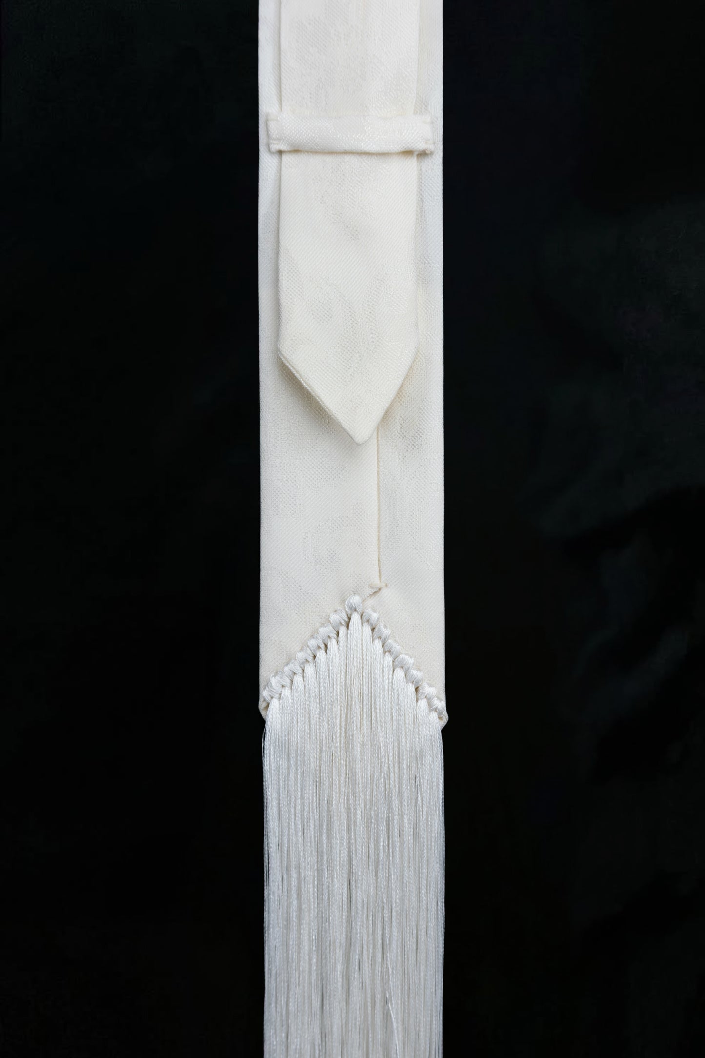 BRISA JACQUARD TIE | IVORY