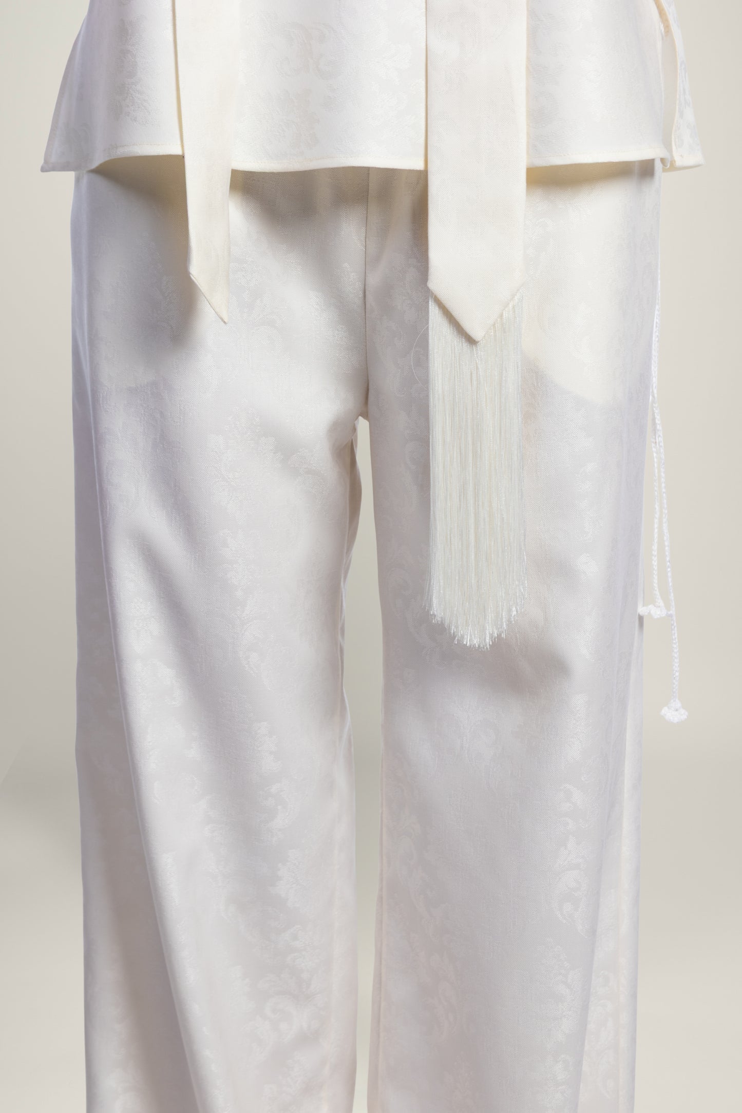 BRISA JACQUARD TIE | IVORY