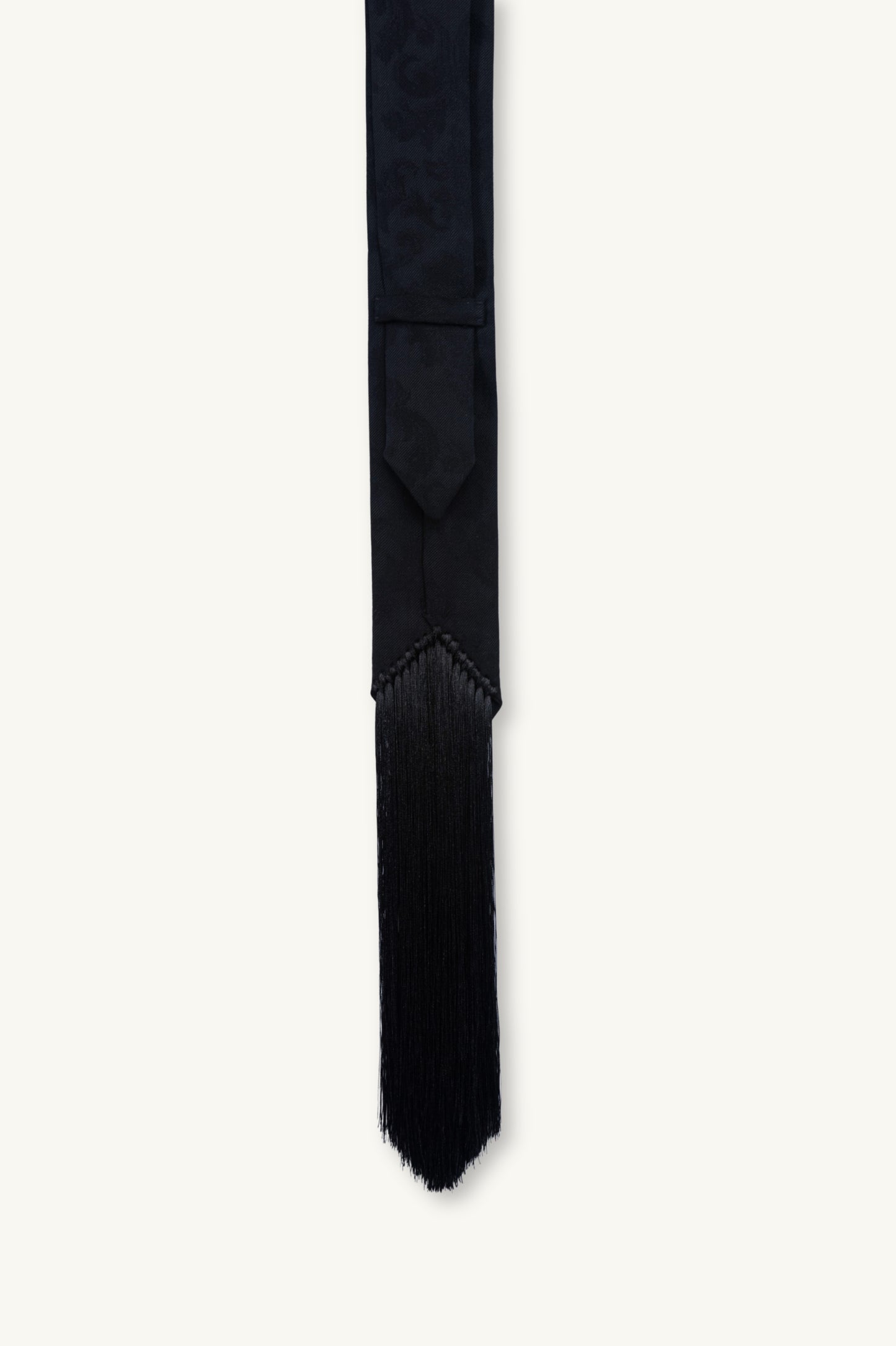BRISA JACQUARD TIE | BLACK