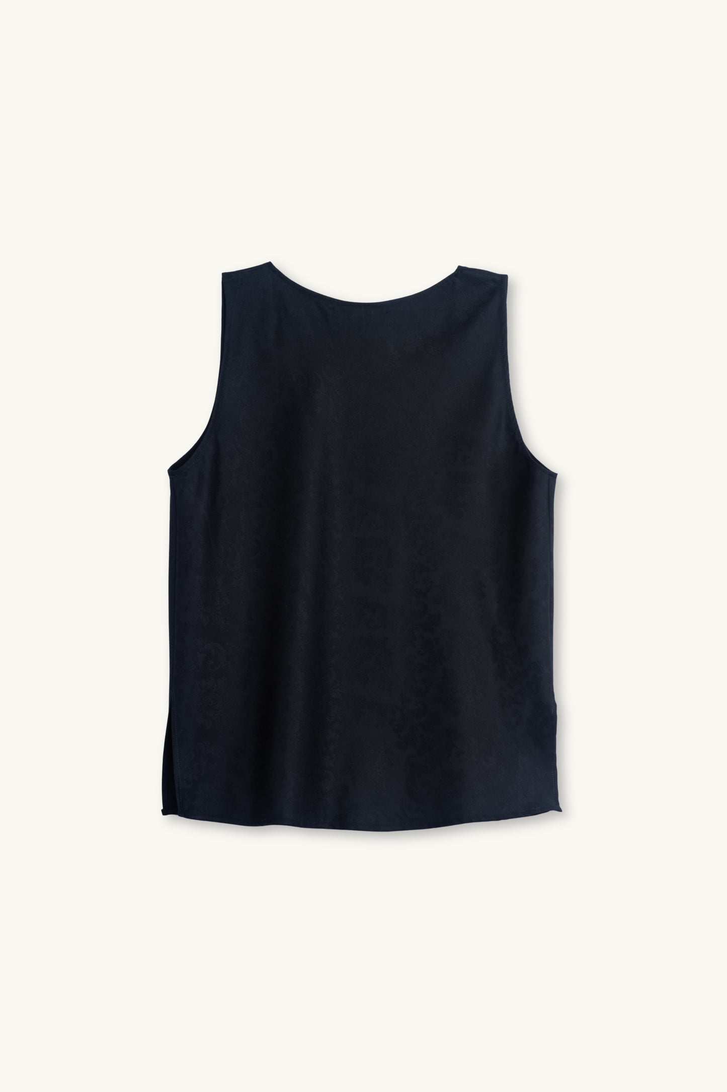 FIORENTINA JACQUARD TOP | BLACK