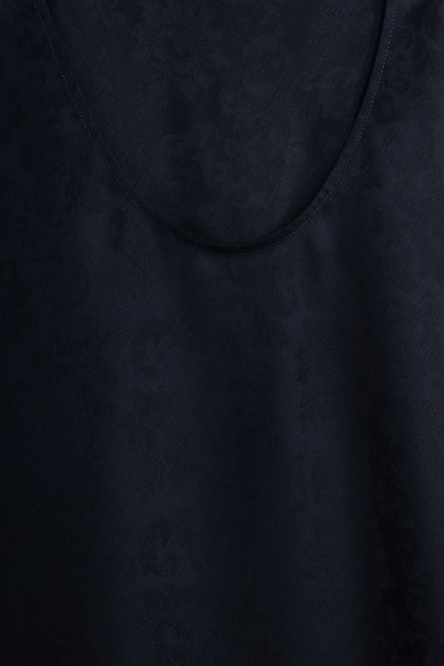 FIORENTINA JACQUARD TOP | BLACK
