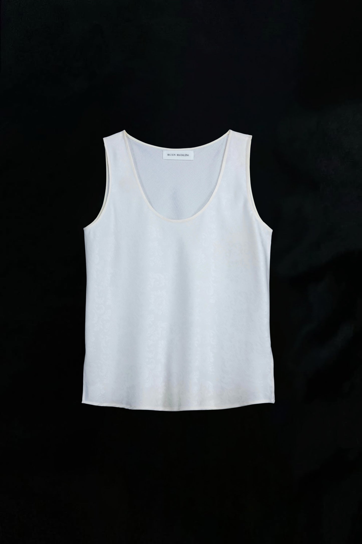 FIORENTINA JACQUARD TOP | IVORY