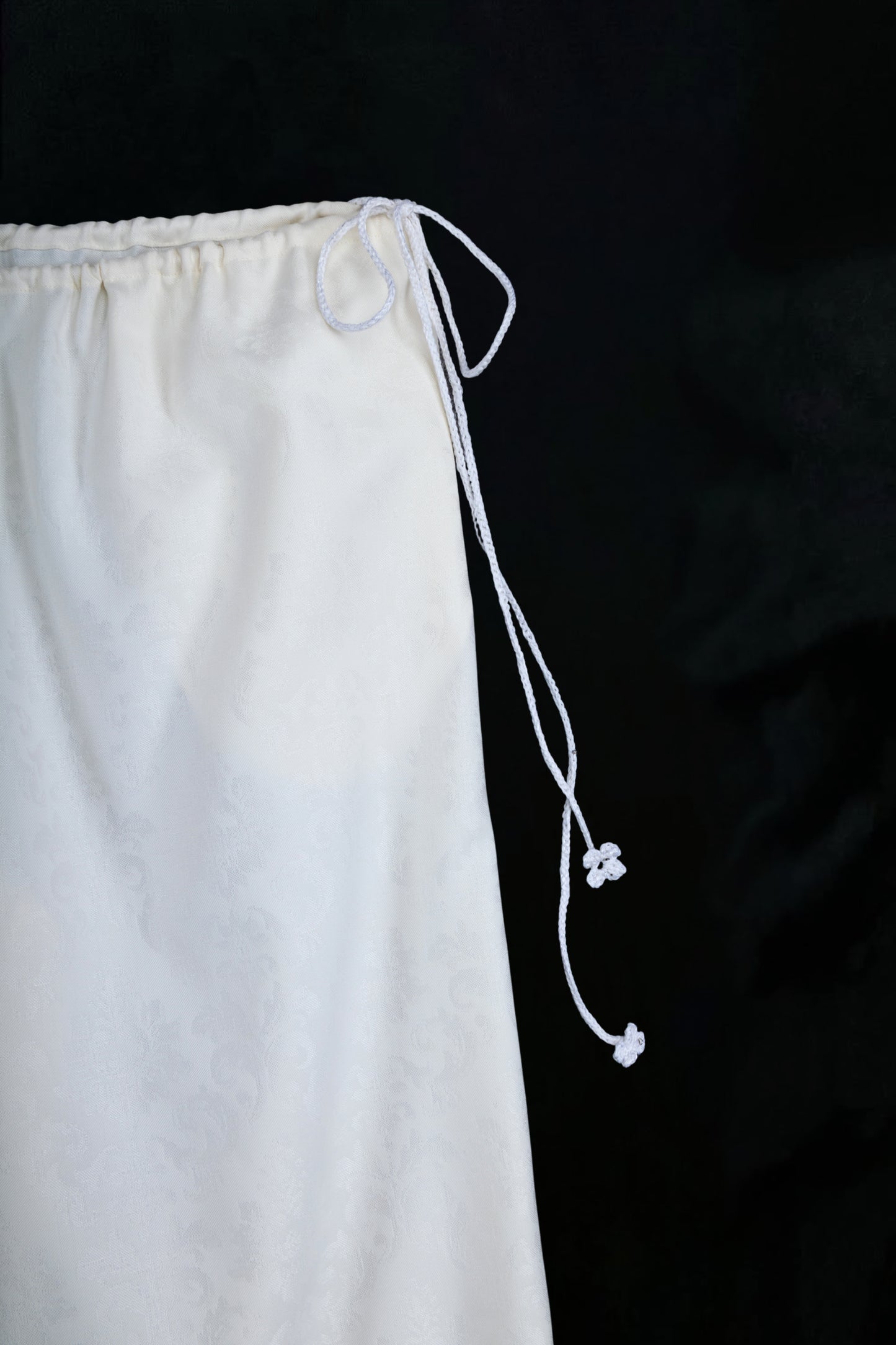FIORENTINA JACQUARD TROUSERS | IVORY