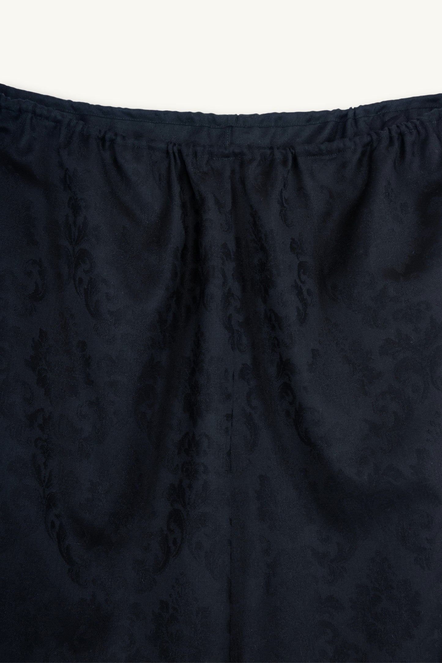FIORENTINA JACQUARD TROUSERS | BLACK