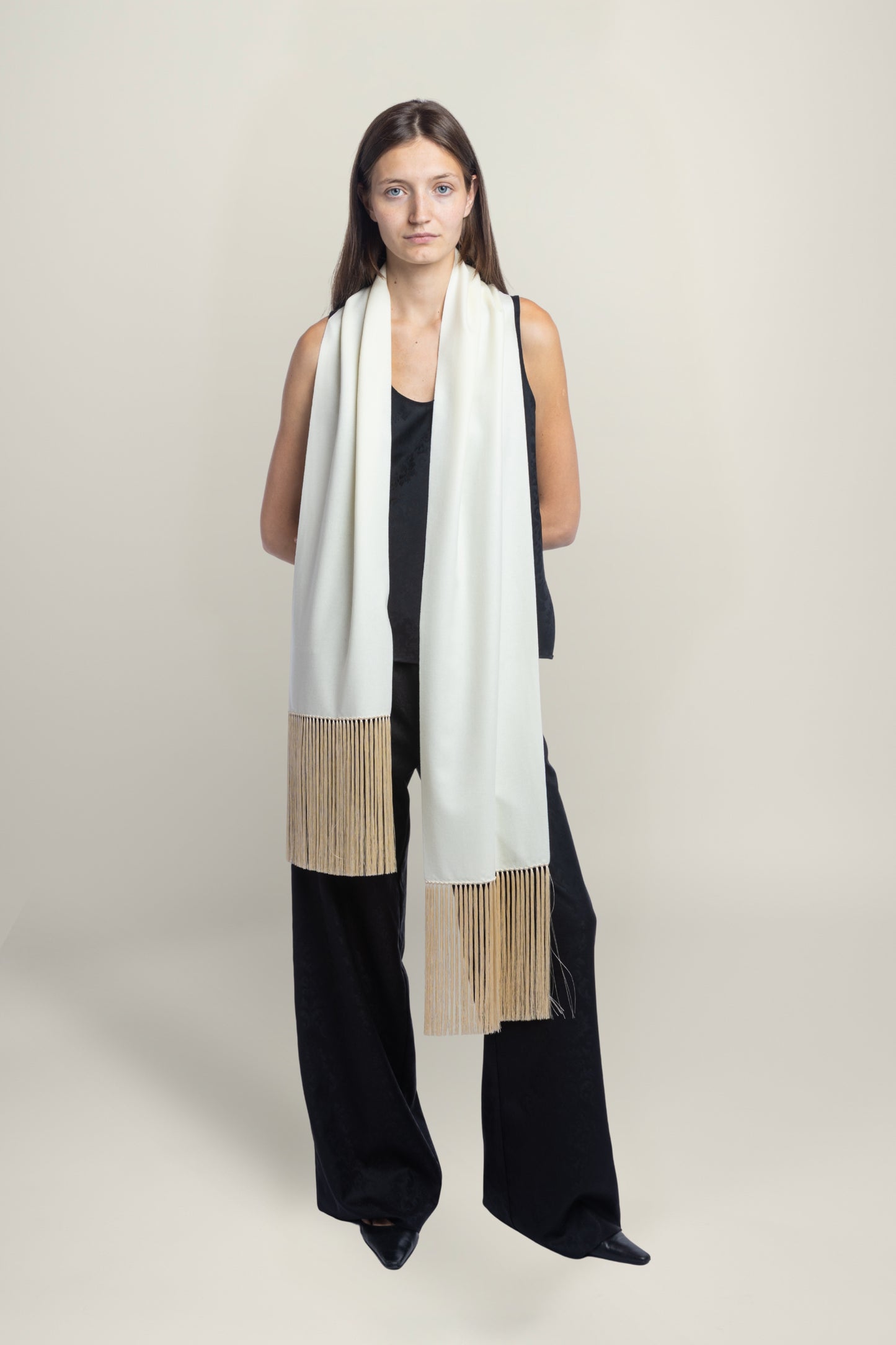 LINÉA SCARF | CREAM