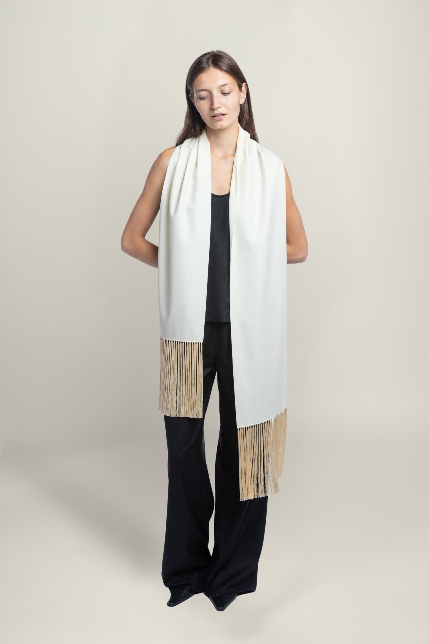 LINÉA SCARF | CREAM