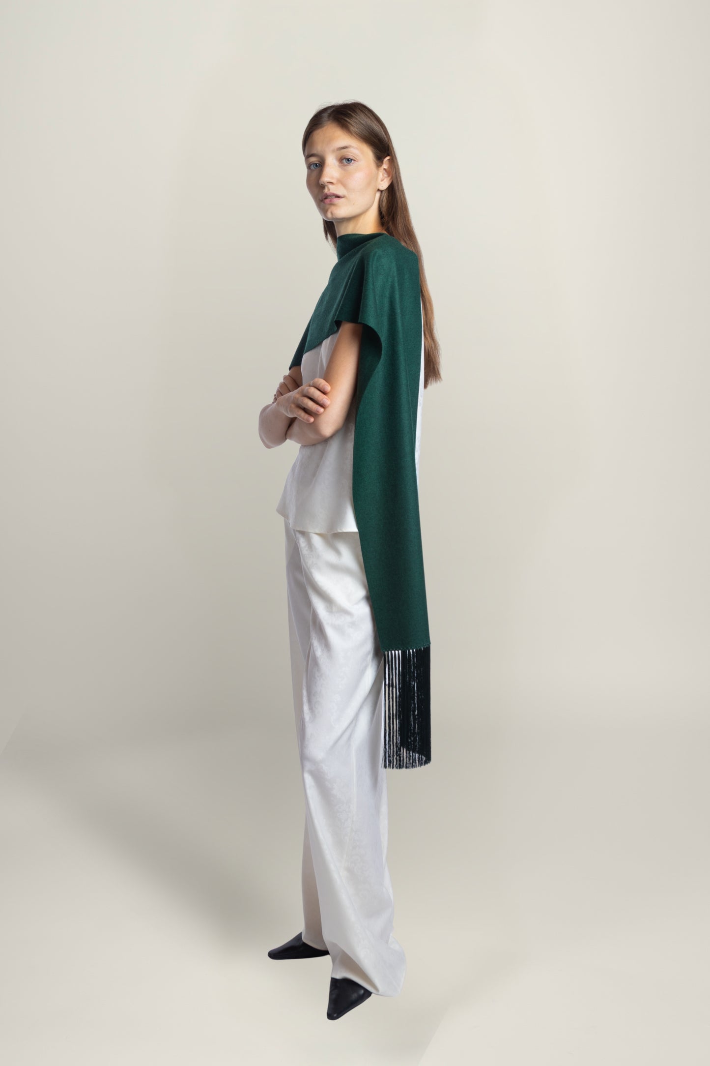 LINÉA SCARF | FOREST GREEN