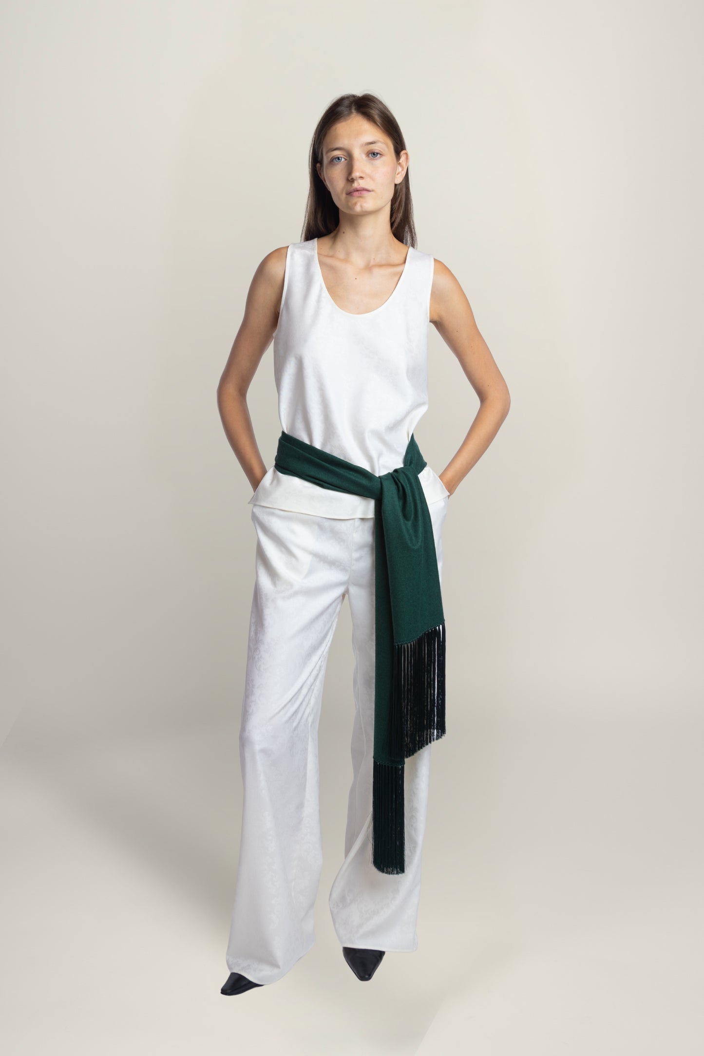 LINÉA SCARF | FOREST GREEN