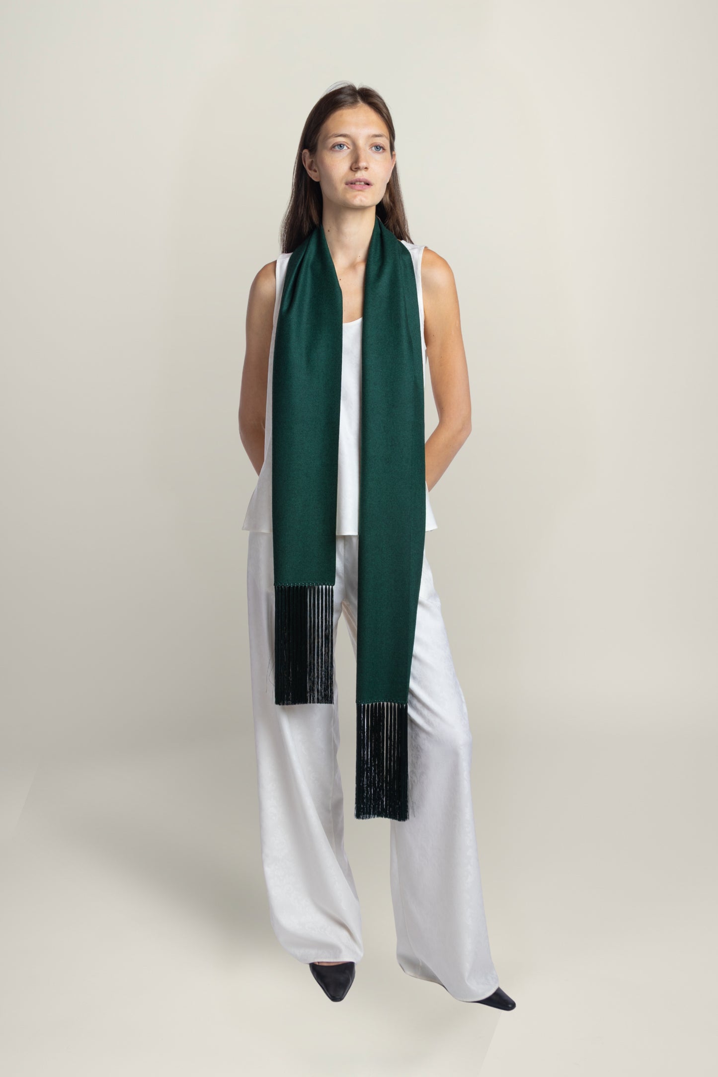 LINÉA SCARF | FOREST GREEN