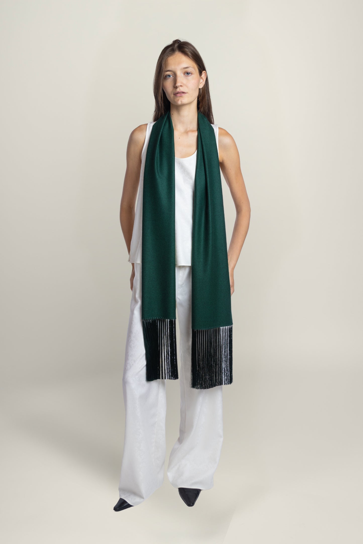 LINÉA SCARF | FOREST GREEN