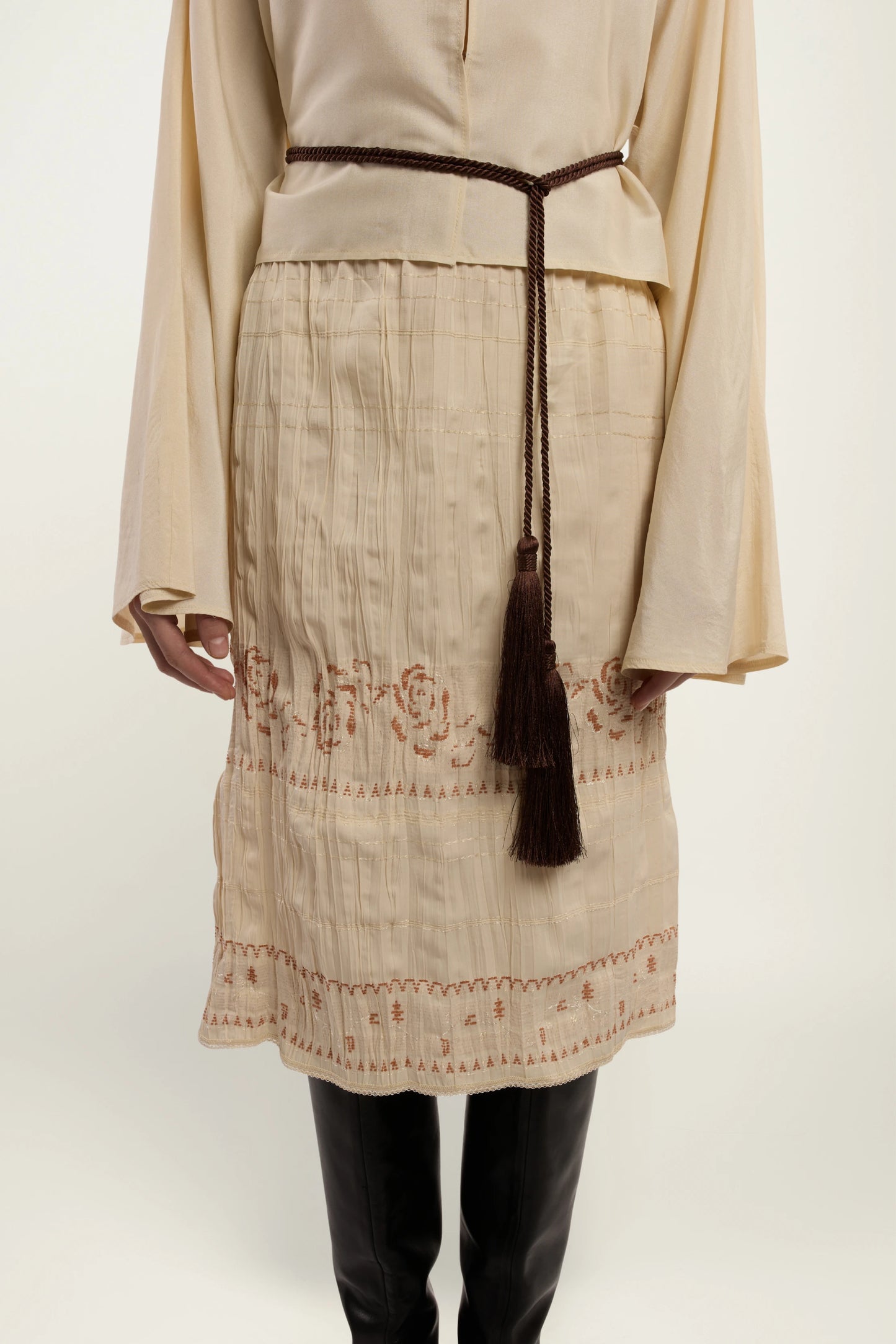 BRISA BELT | CHOCOLATE BROWN