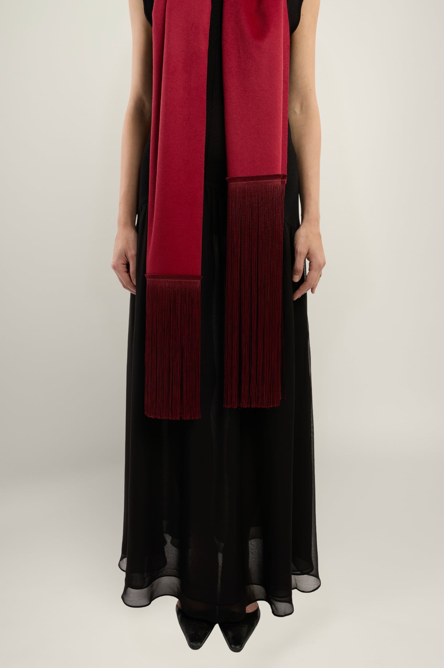 BRISA SCARF | BURGUNDY