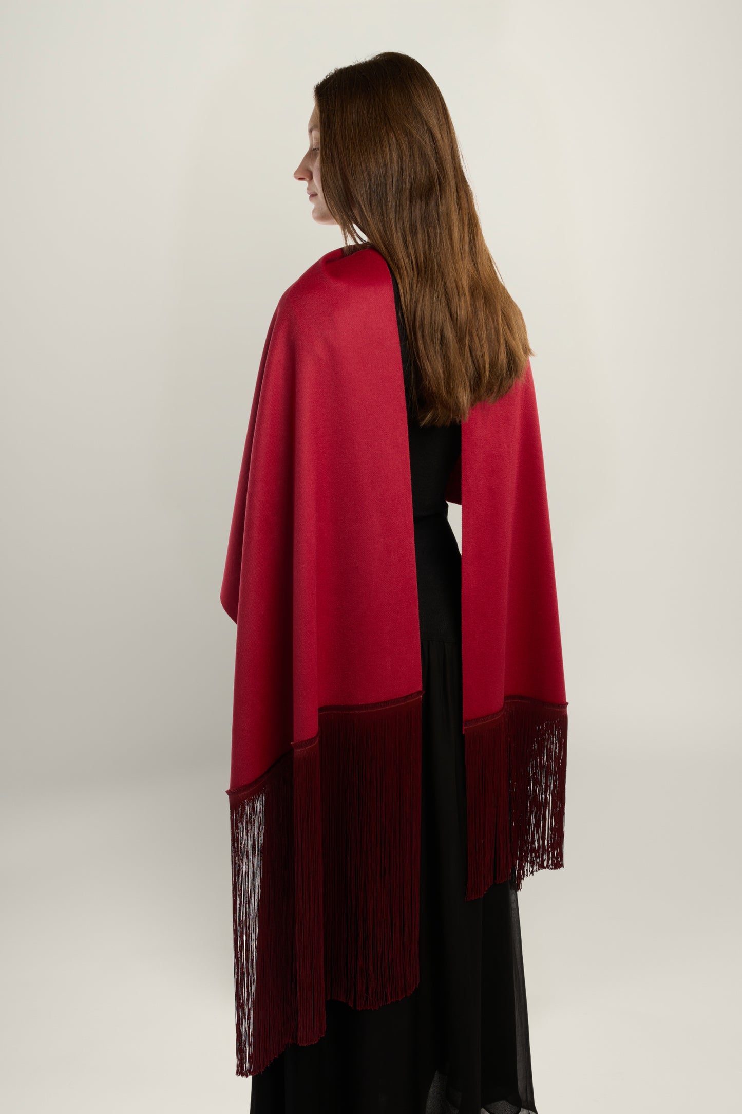 BRISA SCARF | BURGUNDY