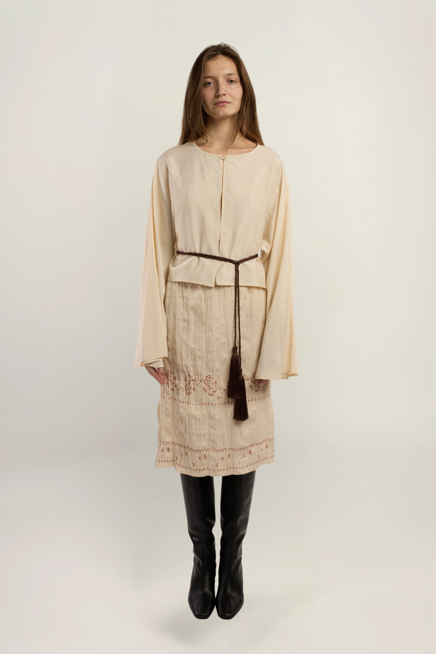 BRISA BELT | CHOCOLATE BROWN