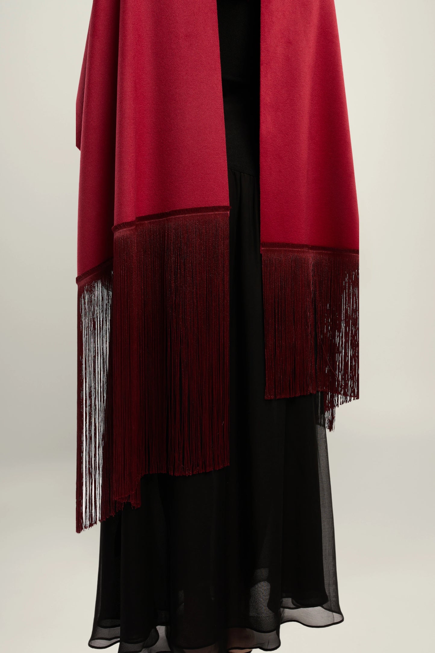 BRISA SCARF | BURGUNDY