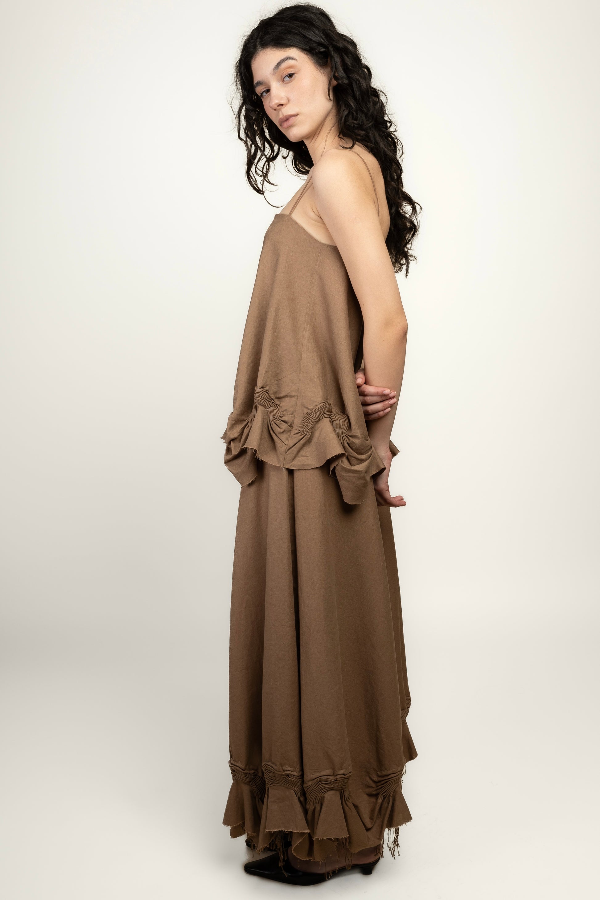 ONDARA SKIRT | SIDE VIEW | MAISON MAGDALENA