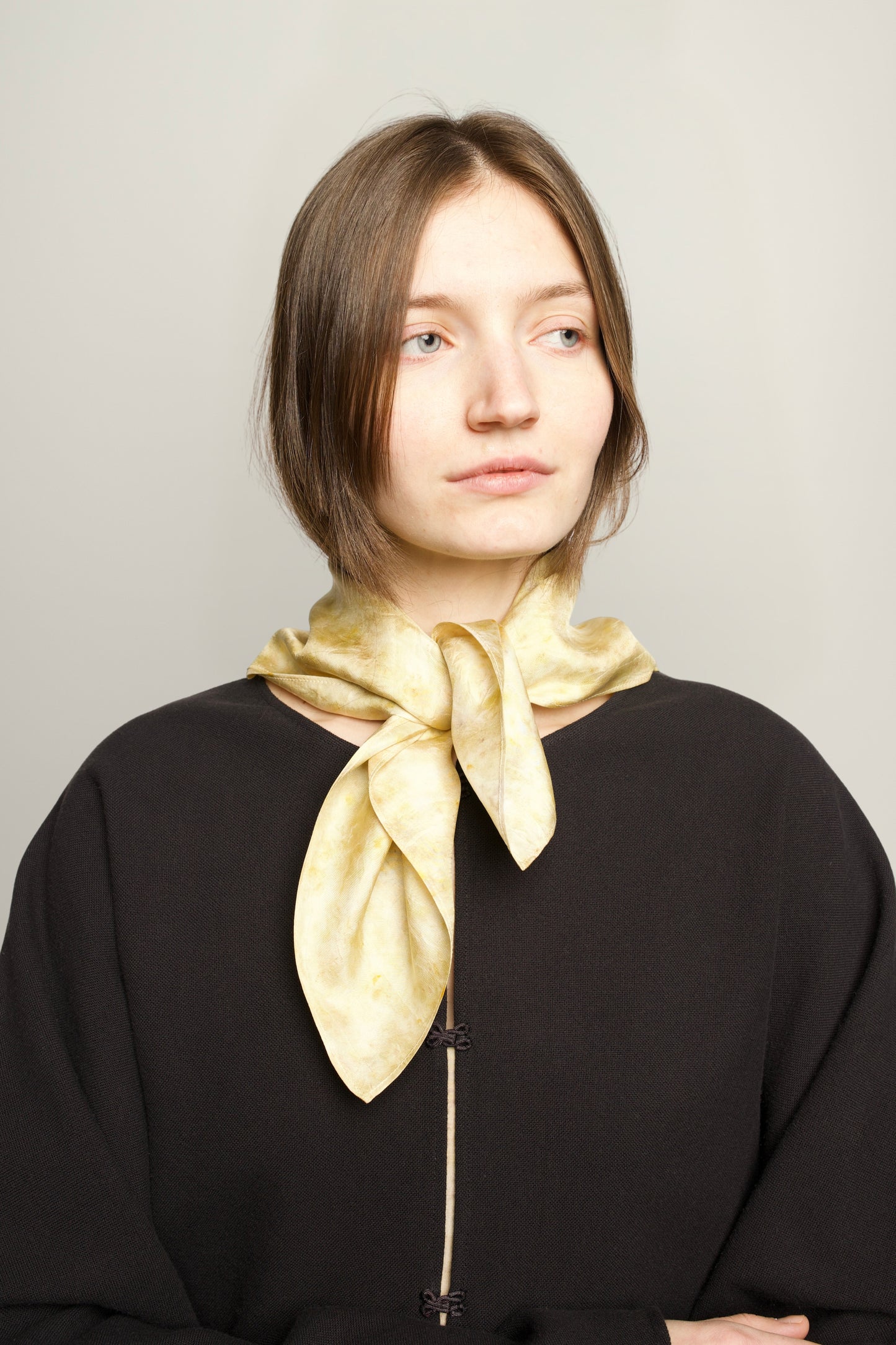 RIVIERA SILK BANDANA | GOLDEN HOUR