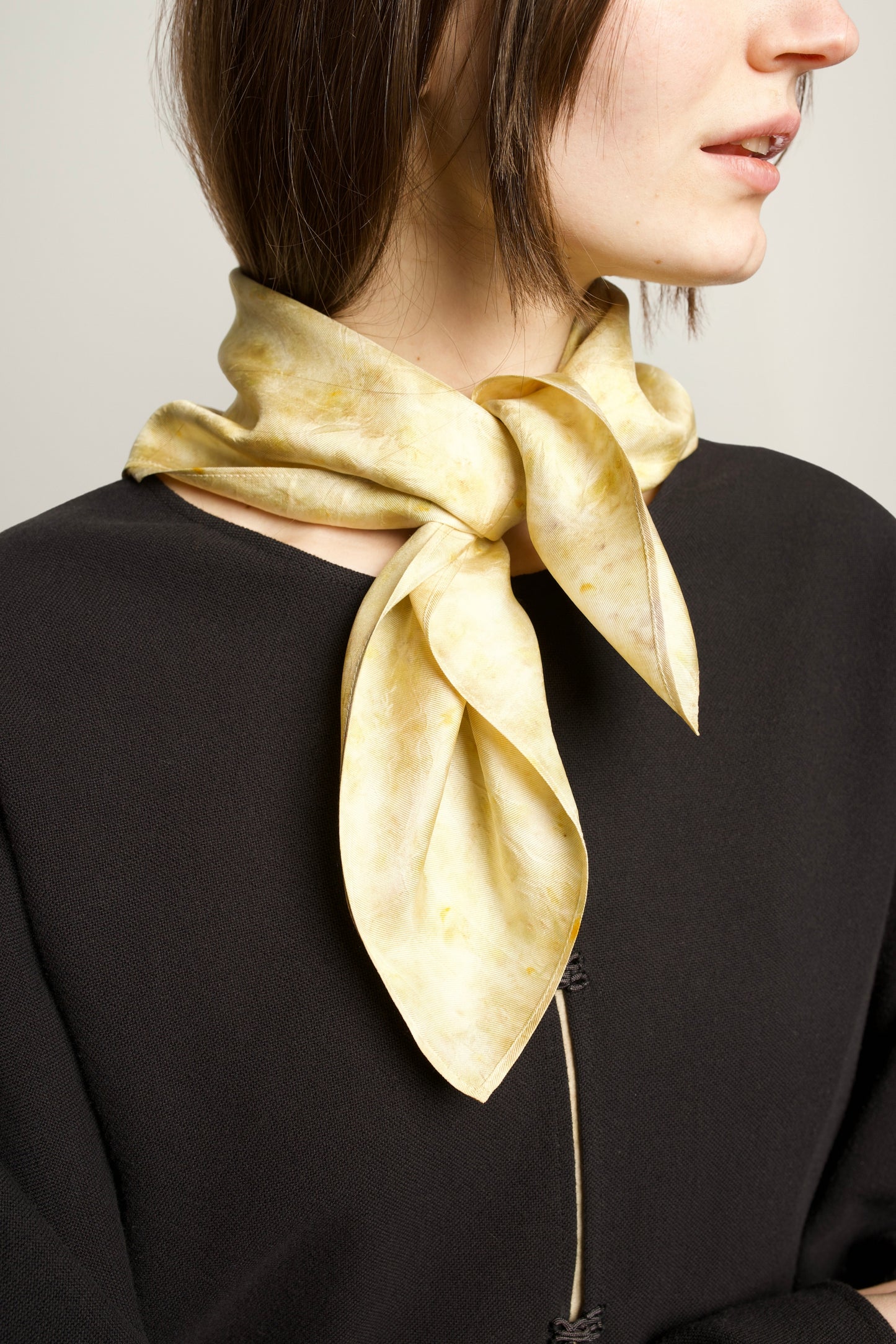 RIVIERA SILK BANDANA | GOLDEN HOUR