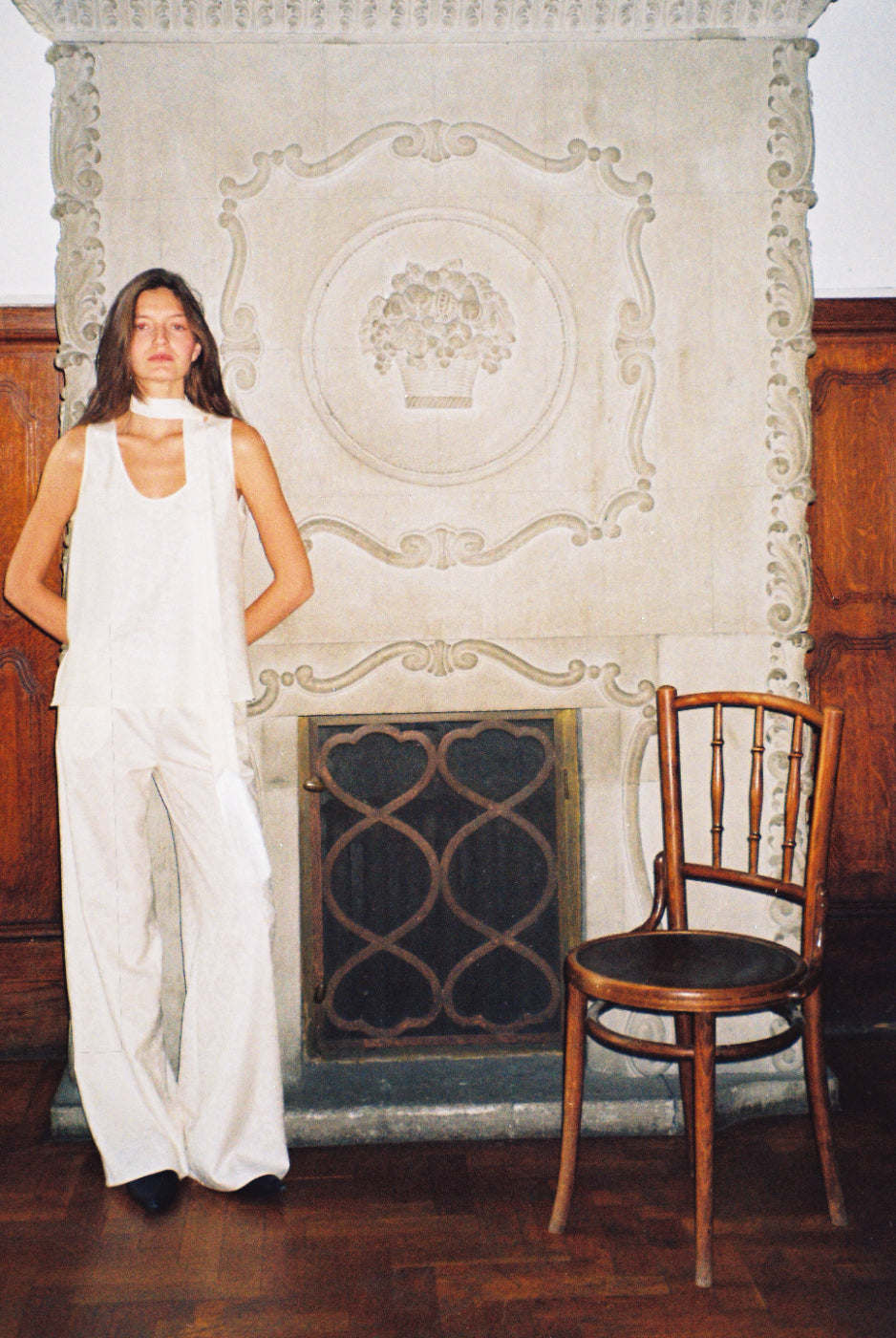 FIORENTINA JACQUARD TOP | IVORY